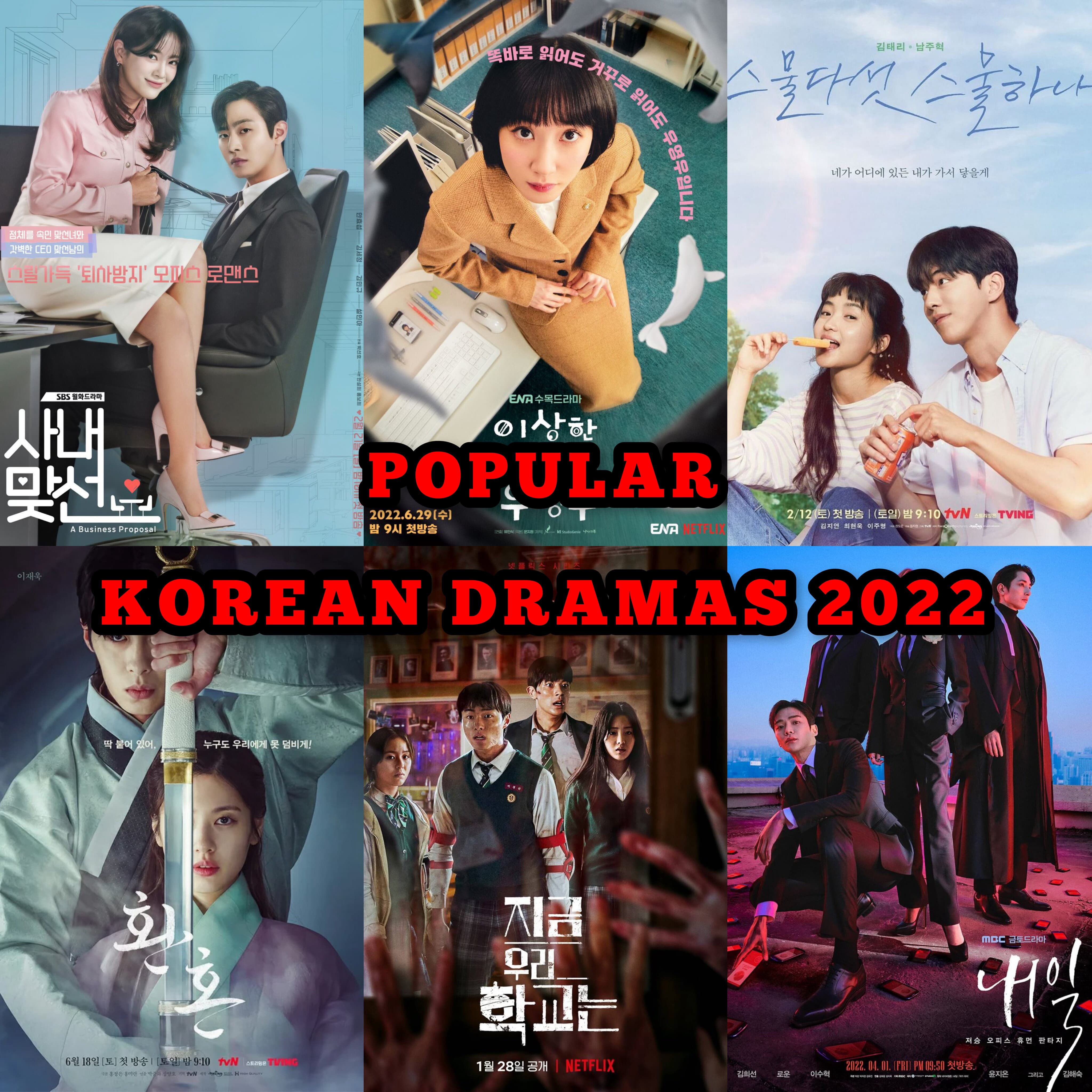 Popular Korean Dramas (K-Dramas) 2022